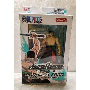 Bandai Anime Heroes Roronoa Zoro Three Sword Style Raid on Onigashima Figure